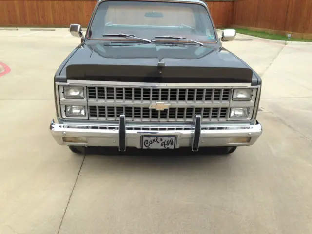 1981 chevrolet c10 custom standard cab pickup 2-door 5.0l