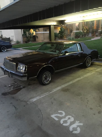 1979 buick regal limited coupe 2-door 3.8l