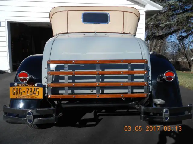 1931 ford model a roadster deluxe with rumble seat "a real antique time machine"