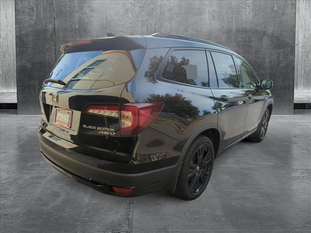 2022 honda pilot awd black edition