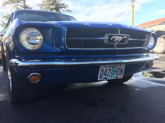 clean 1964 1/2 mustang 289 coupe vin matched 1965