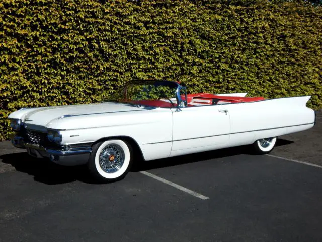 1960 cadillac deville series sixty-two 2 door convertible restored