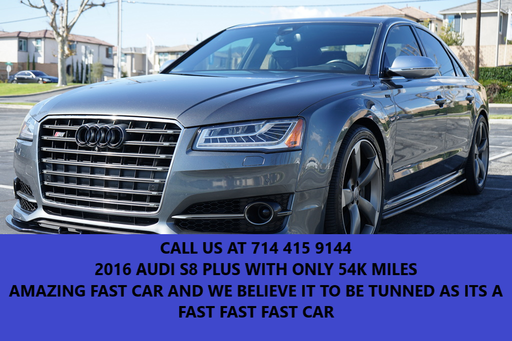 2016 audi s8 plus quattro 53k miles tuned just serviced new tires