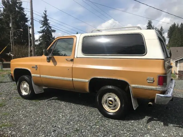 1984 chevy k5 blazer silverado 4x4 305 survivor 161k no reserve original