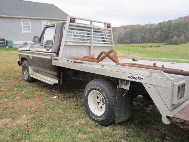 1977 ford f100 flat bed truck
