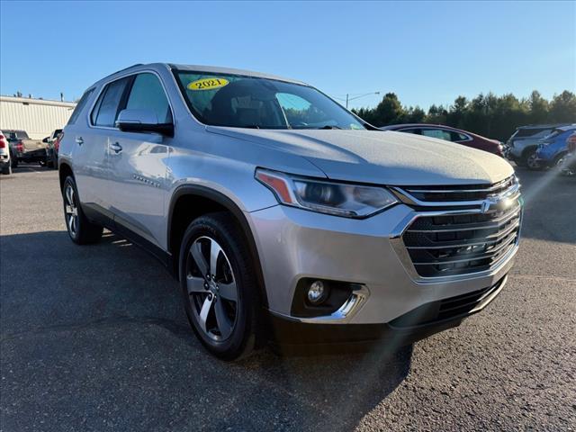 2021 chevrolet traverse lt leather