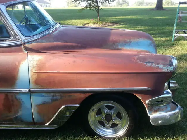 1954 chevrolet bel air 2 door hardtop vintage patina rat rod hot rod classic !!!