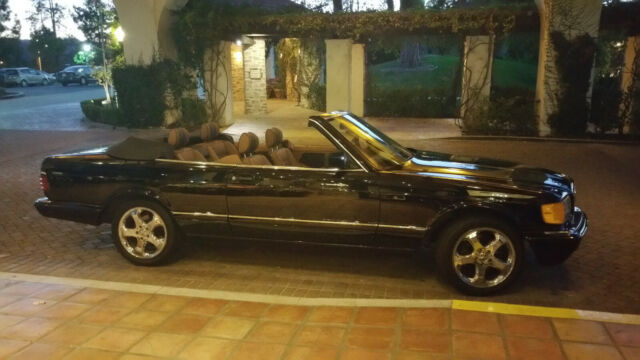 mercedes benz 560sec 1991 darryl strawberry convertible
