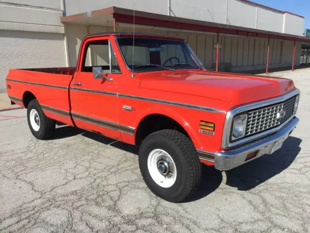 1971 chevrolet 1/2 ton 4x4 cheyenne super