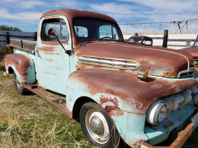 51 ford truck f1 flat head v8 barn find
