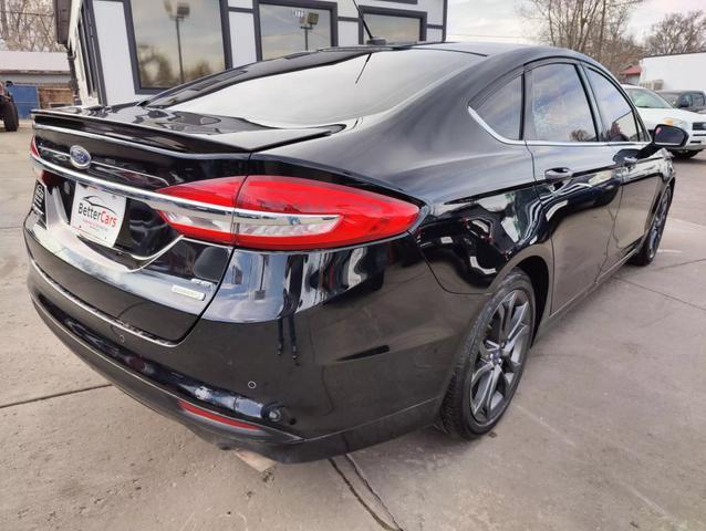 2018 ford fusion se