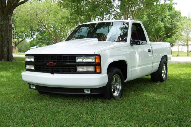 rare find white ss 454 truck in sunny florida
