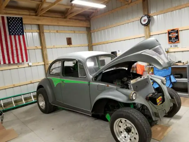 68 volkswagon beetle, rad rod, vw, 351 ford v8