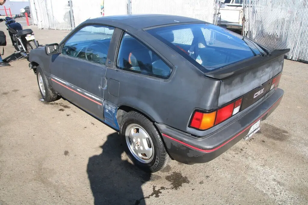 1985 honda civic crx si 1.5 l 4 cylinders no reserve