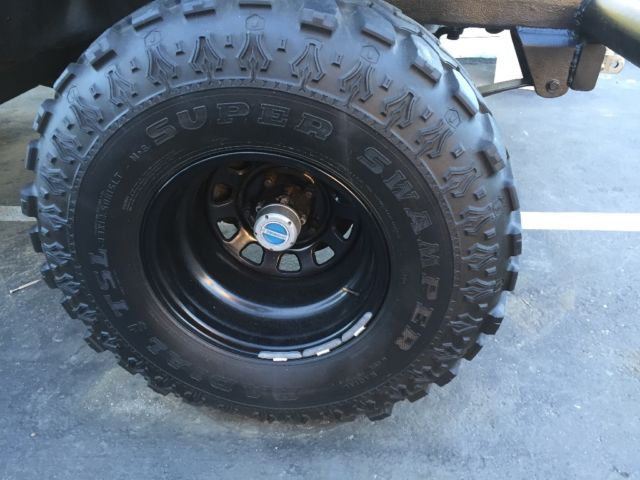 1971 jeep cj5. lifted, super swampers, 225 cu. in.v6, 4spd w/granny low