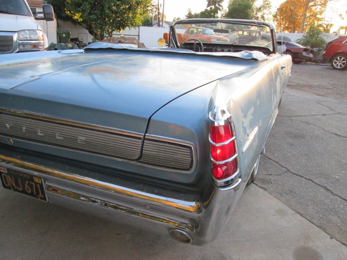 1963 pontiac bonneville convertible with 73,000 original miles