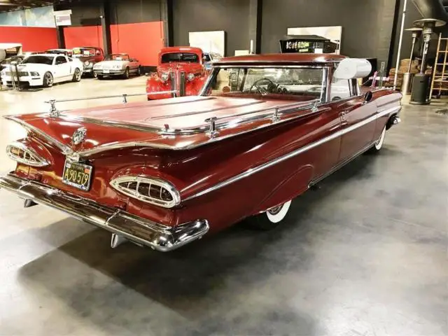 1959 chevrolet el camino rebuilt 348 with three 2's!
