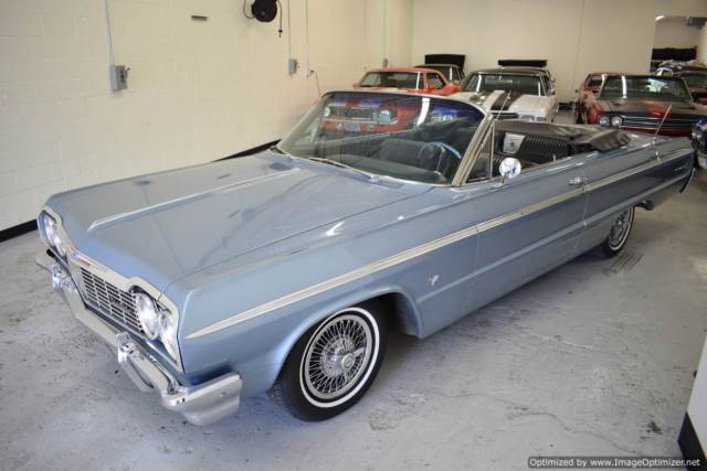 1964 chevrolet impala ss convertible 327 auto power top power brakes cold ac wow