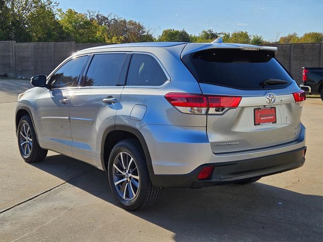 2018 toyota highlander xle