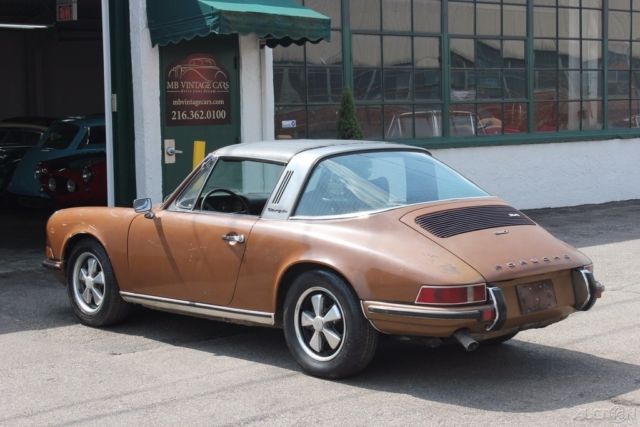 1972 porsche 911t 2.4 mfi targa no reserve!!