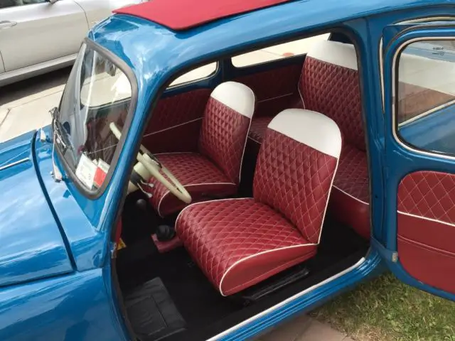 fiat 600 abarth inspired suicide doors