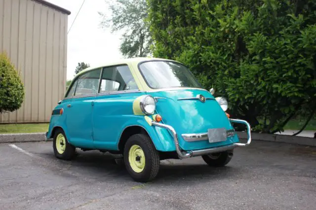 1960 bmw isetta 600 40,000 in doc. resto