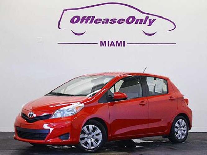 2012 toyota yaris l hatchback in miami, fl