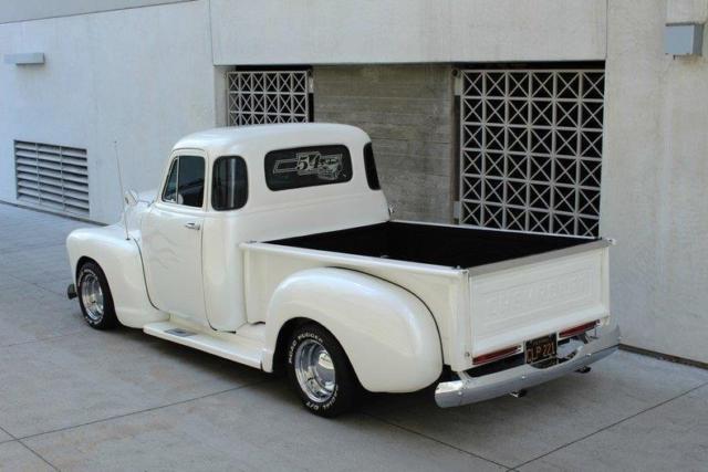 1954 chevrolet 3100 custom/ ac / anti lock brake 3782 miles white pickup truck 3