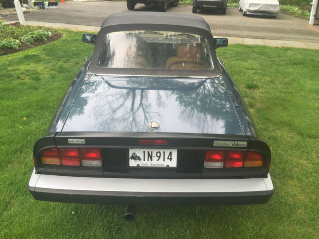 1987 alfa romeo spider veloce - excellent condition