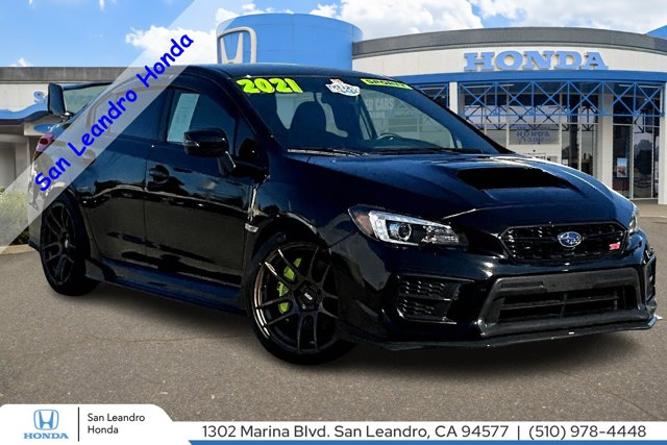 used 2021 subaru wrx sti