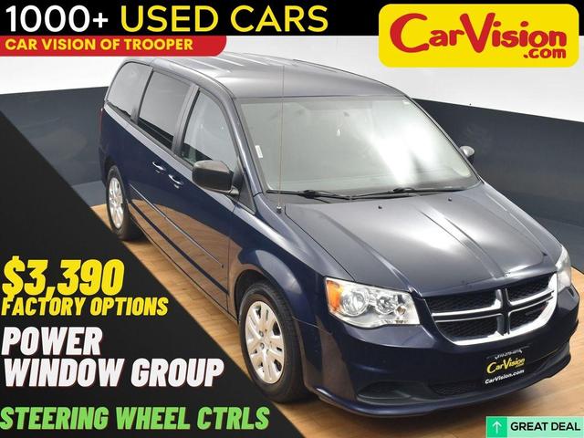 2016 dodge grand caravan avp/se