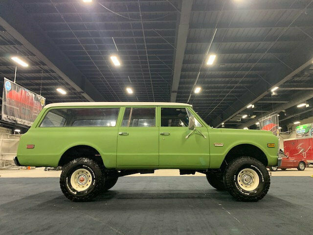 no reserve 1971 gmc k10 suburban custom rare desirable 4x4 350 high performance