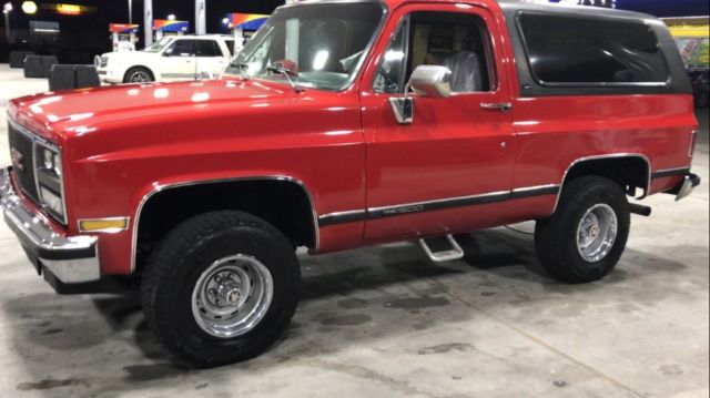 1989 gmc jimmy sle 4x4 55,600 actual milage