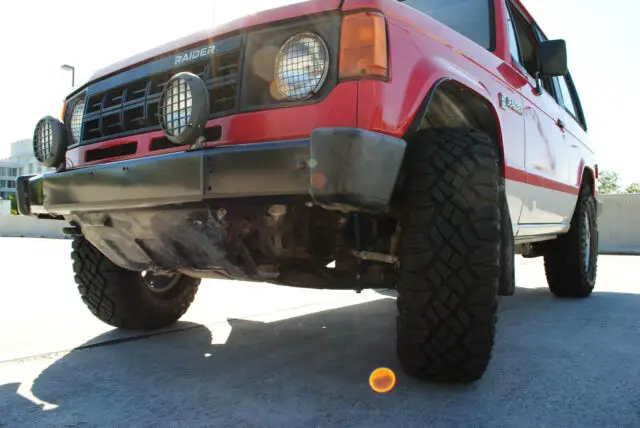 mitsubishi montero 2 door hard top aka dodge raider