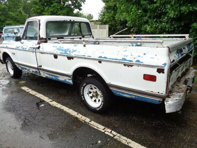 1972 gmc super custom 350 / 350 auto trans long bed a/c p/b deluxe interior