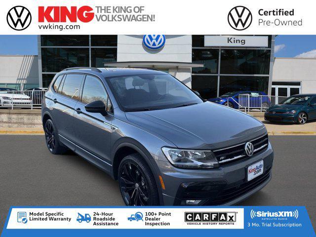 2021 volkswagen tiguan 2.0t se r-line black 4motion