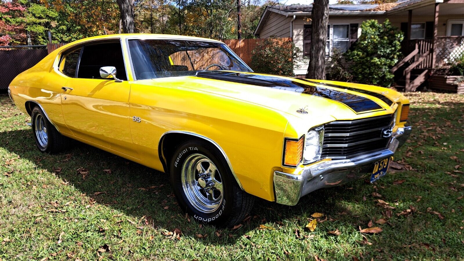 1972 chevrolet chevelle ss tribute numbers matching