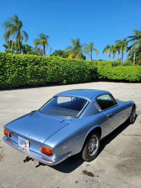 1969 lotus elan +2 blue rwd manual