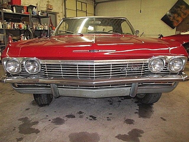 1965 chevy impala 396 big block convertible 4 speed matching# ( rare)(barn find)