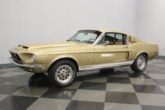 1968 ford mustang shelby gt500 fastback 428 cobra jet v8 3 speed automatic class