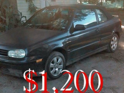 2002 volkswagen cabrio for sale in florida by owner