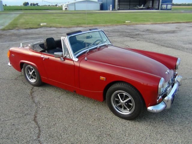 1969 austin healey sprite mark iv first owner owned 45 years, hardtop, excellent
