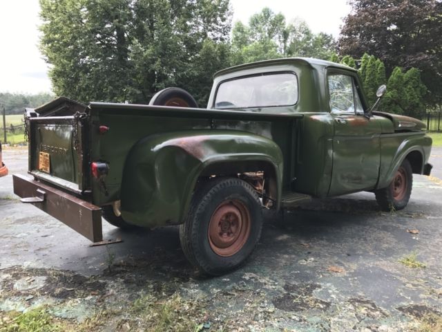 1961 mercury m100 pickup sidestep box