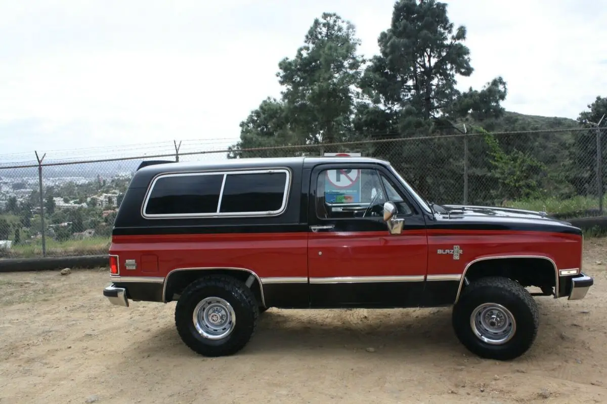 1986 chevrolet k5 k 5 blazer truck jimmy 4x4 bronco 350 (5.7l) v8