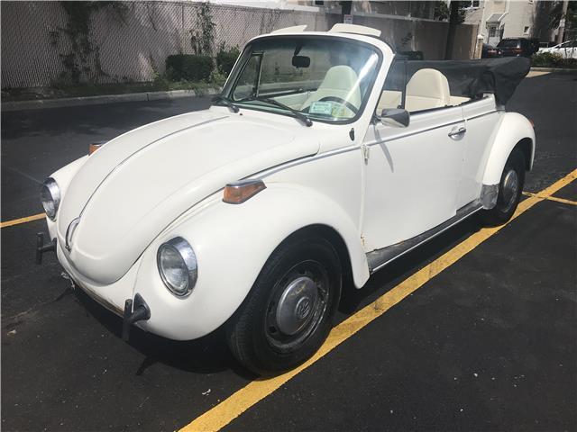 1978 volkswagon bug ghia 84,676 miles white convertible 1.6 manual