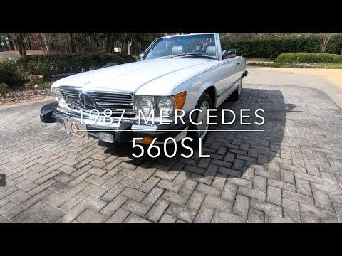 1987 mercedes-benz 560 in marietta, georgia