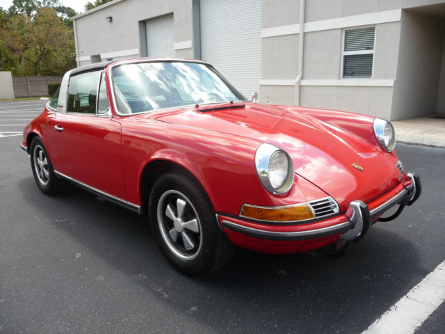 1972 porsche 911t targa