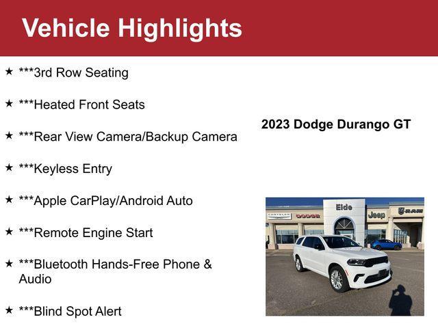 2023 dodge durango gt awd