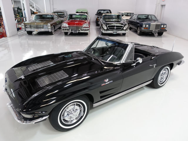 1963 chevrolet corvette sting ray fuel-injected convertible | ncrs award winner