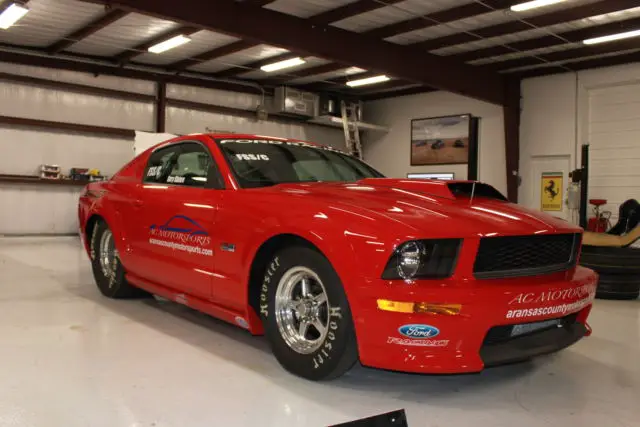2008 red cj mustang!